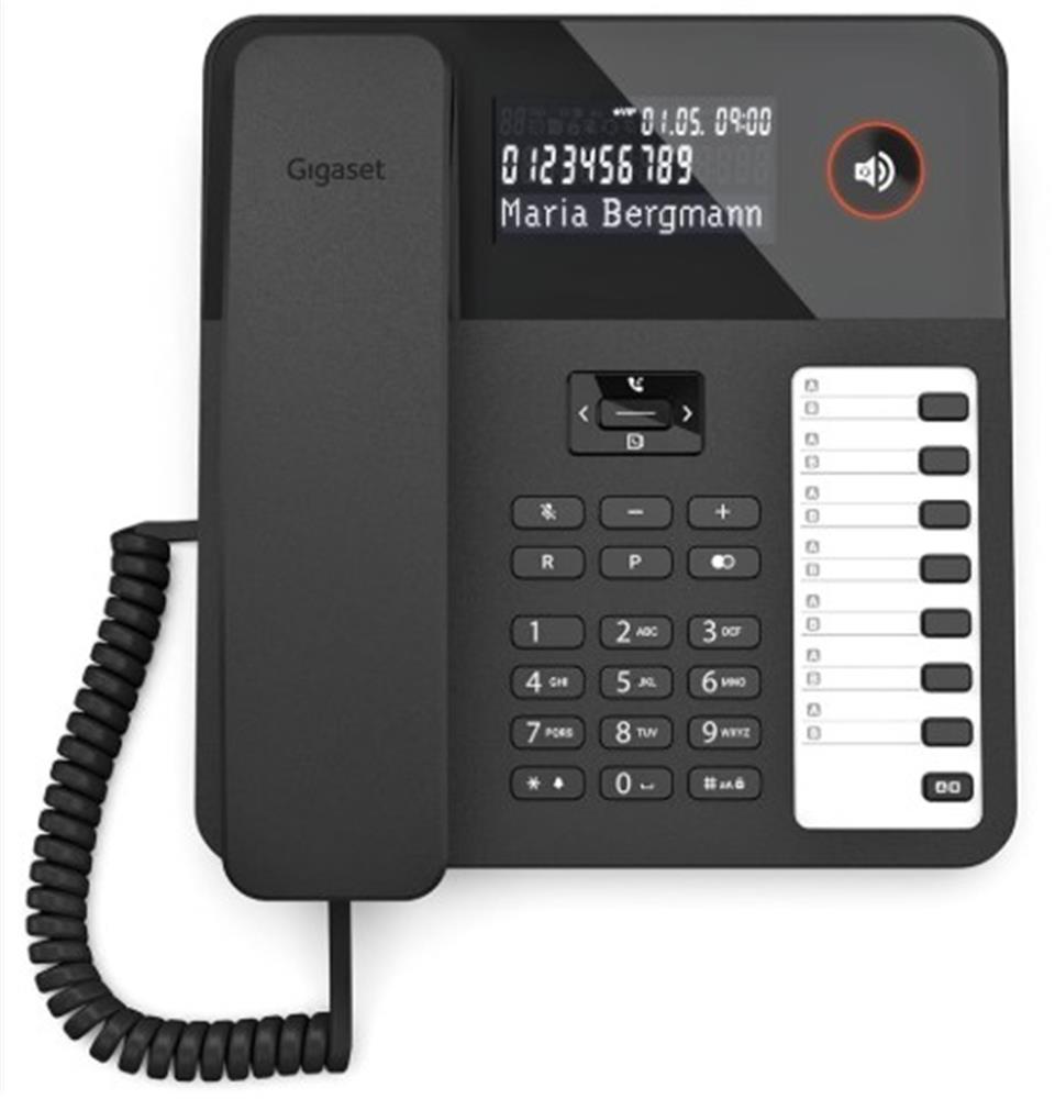 Gigaset DESK 600 Siyah Masaüstü Telefon