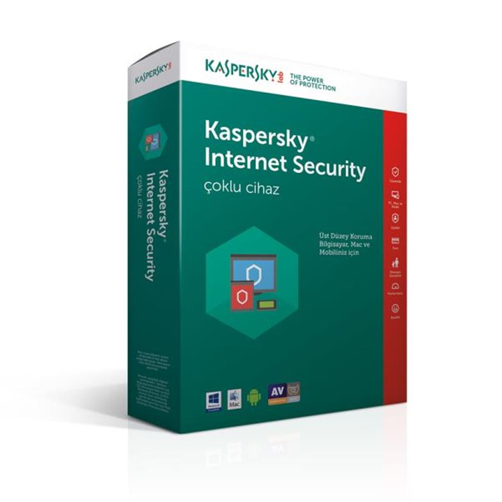 Kaspersky Internet Security 10 Kullanıcı 1 Yıl Plus