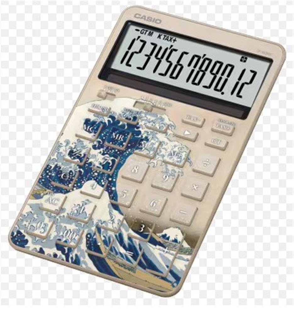 Casio JF-M200-TJ-KHK 12 Hane Masa Üstü Hesap Makinesi