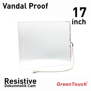 GreenTouch 17 SAW Vandal Prof Rezistif Dokunmatik Cam