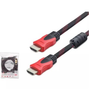HADRON HDX2017 HDMI (M) TO HDMI (M) KABLO ÖRGÜLÜ 10M SİYAH