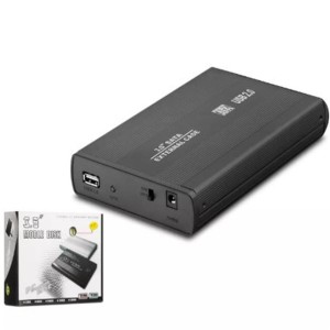 HADRON HDX1753 HDD KUTUSU USB2.0 METAL SATA 3.5" SİYAH