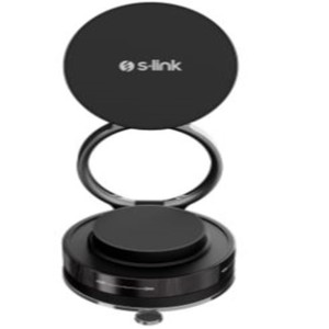 S-link SL-AT44 Magsafe Vakumlu Telefon Tutucu Siyah