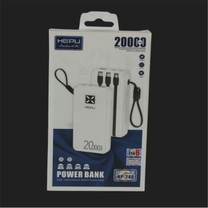Hepu HP-246 20.000mAh Type-C,Lightining,Usb Powerbank led Gösterge