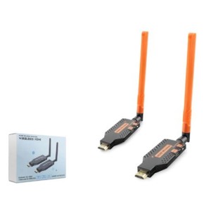 HADRON HDX1382 Kablosuz HDMI Görüntü Aktarım Seti 1080p 150 m Siyah